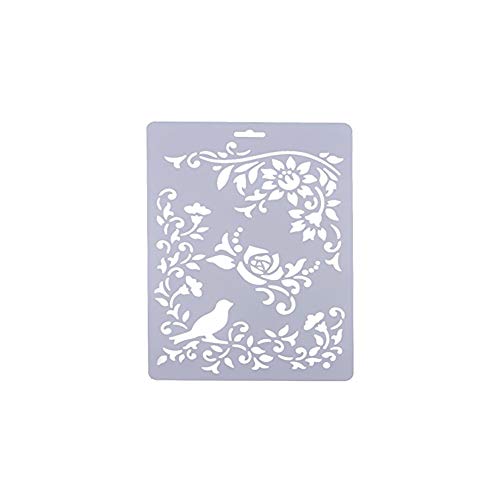 Dibujo Pintura Plástica De La Plantilla Plantillas De Aves En Forma De Plantillas Reutilizables Plantilla De La Plantilla Del Molde Spray De Pintura Para Pintar Las Paredes De Grabación En Relieve De