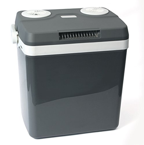 Dino Fuerza nevera del paquete de 12 V 230 V (calienta y enfría) Altura: 44 cm nevera portátil eléctrica calor Caja Termoeléctrica thermowelt para Auto Barco camping, a + + con modo ECO