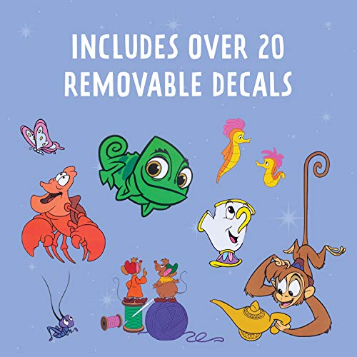 Disney Classic - Adhesivos decorativos para pared (23 unidades, extraíbles, resistentes al agua)