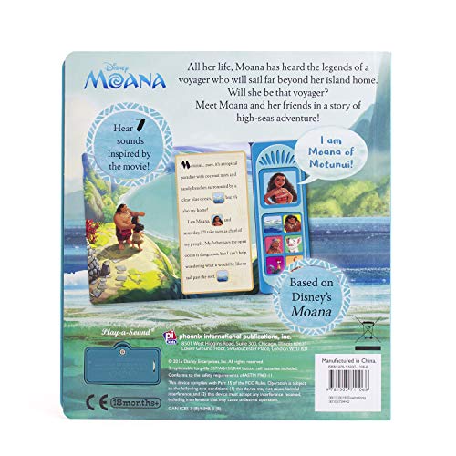 Disney Moana: I Am Moana (Disney Moana: Play-A-Sound)