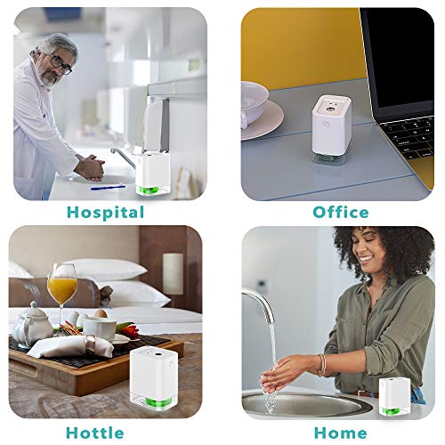 Dispensador Automático Alcohol,Mini Pulverizador Desinfectante Portátil De Desinfección De Manos Con Desinfectante De Manos, Adecuado Para El Hogar, El Restaurante, La Oficina, La Escuela Y El Hotel