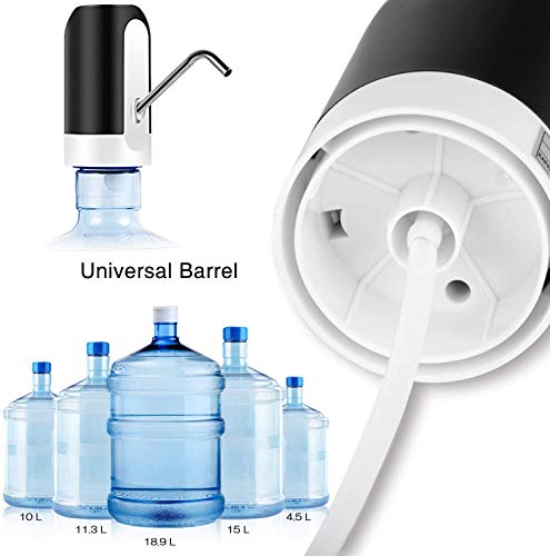 Dispensador de Agua fría Automático, Dispensador de agua Sistema de Bomba, Dispensador Agua Dispensador bomba agua universal recargable USB