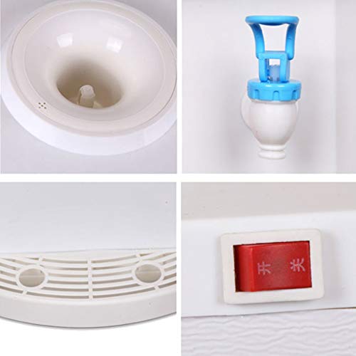 Dispensador de Enfriador de Agua de Pie, Máquina de Agua de Pie, con Mango Invisible Oficinas y Salas de Reuniones - Blanco