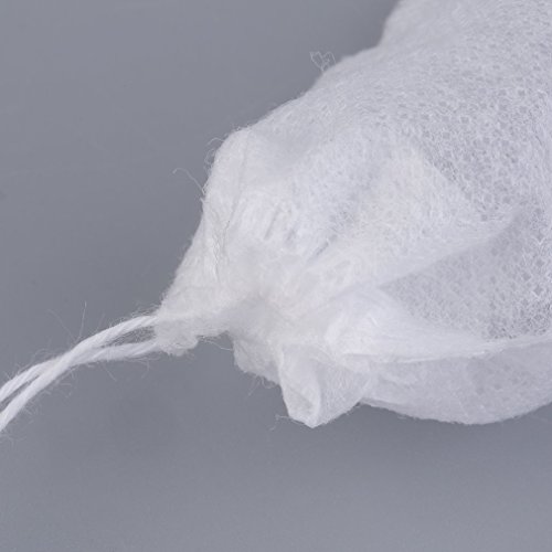 DJYJD 100pcs / Lot bolsitas de 5 x 7CM Bolsas vacías perfumado té con Cuerdas Heal Junta del Filtro de Papel