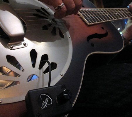 Dobro Guitarra pastilla, con FLEXIBLE MICRO-GOOSE cuello por Myers pastillas