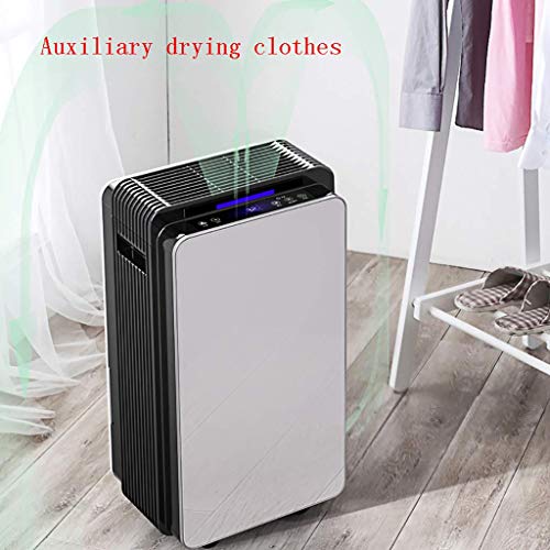 Dsnmm Deshumidificador de Hogares Absorbente de Humedad eléctrico, 40L secador de deshumidificación en Silencio, Humedad Constante Inteligente, purificación múltiple, Interruptor de Tiempo