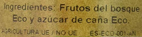 Eco Al-Andalus Delicatessen Mermelada Ecológica de Frutos del Bosque, Pack de 19 x 150 gr.