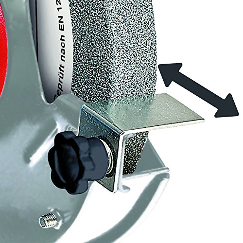 Einhell TC-WD 150/200 - Esmeriladora seco-húmedo, con disco abrasivo/de lijado, 250 W, 230 V, color rojo