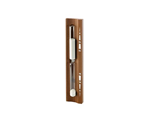 Eliga Reloj de arena con arena blanca, Madera Térmica