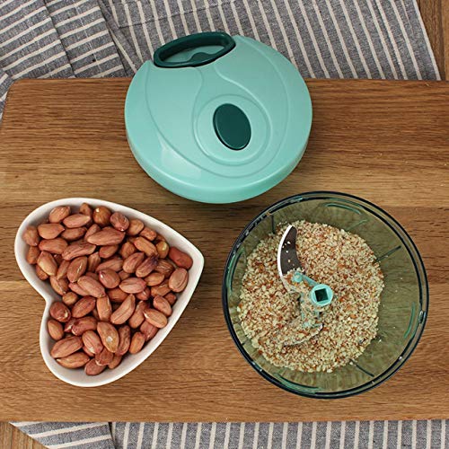 EmNarsissus Picadora Manual de Alimentos, cortadora de Verduras, trituradora, trituradora de ajo, máquina procesadora de Carne, trituradora, licuadora, Herramienta de Cocina