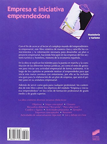 Empresa e iniciativa emprendedora: 52 (Hostelería y Turismo)