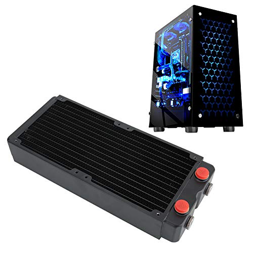 Enfriador de Agua para CPU, Acero Inoxidable para SUS430 PC intercambiador de Calor Enfriador de Agua para instalaciones de Belleza e industriales