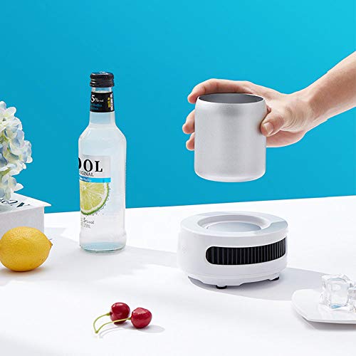 Enfriador Tazas Mini Refrigerador, Portátil Nevera De Escritorio, Taza De Verano De Refrigeración, Enfriamiento Rápido, Electronico Para Oficina, Fiesta, Viaje, Cerveza, Cola, Jugo, Vino, Bebidas