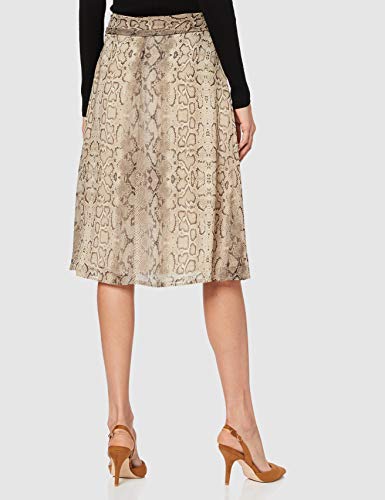 Esprit 010eo1d305 Falda, Beige (Light Taupe 4 263), 36 (Talla del Fabricante: 34) para Mujer