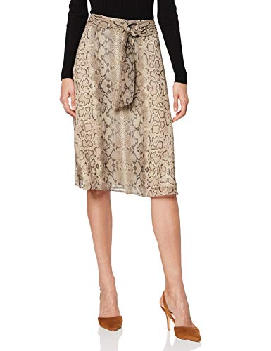 Esprit 010eo1d305 Falda, Beige (Light Taupe 4 263), 36 (Talla del Fabricante: 34) para Mujer
