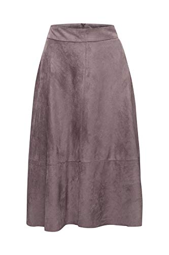 Esprit 010eo1d308 Falda, Marrón (Taupe 240), 36 (Talla del Fabricante: 34) para Mujer