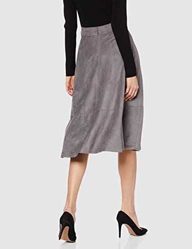 Esprit 010eo1d308 Falda, Marrón (Taupe 240), 36 (Talla del Fabricante: 34) para Mujer