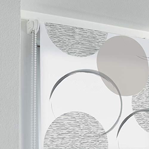 Estor Enrollable tamizante 120 x 180 cm poliéster Redondo