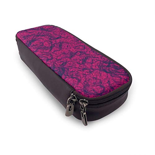 Estuche de tela con textura de damasco para niños y niñas, estuche grande para lápices y bolígrafos, para estudiantes, universidad, material escolar y oficina