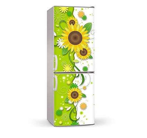 Extraíble 3d Frutas Verduras Autoadhesivo Lavavajillas Refrigerador Congelar Etiqueta Arte Refrigerador Puerta Cubierta Papel tapiz Renovación del refrigerador 60 * 180 cm