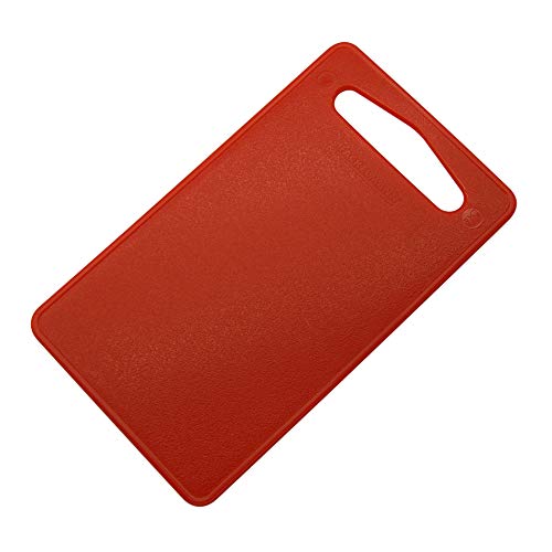 Fackelmann 39006 Tabla Cocina 24X14Cm, Polietileno LLDPE, Rojo, 24 x 14 x 0.5 cm