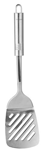 Fackelmann 40463 Nirosta Oval - Espumadera (33 cm, con Agujero para Colgar)