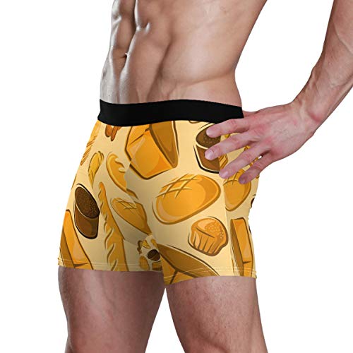 FANTAZIO - Calzoncillos bóxer para Hombre, panadería Fresca y Pasteles, Ropa Interior para Hombre 1 XL
