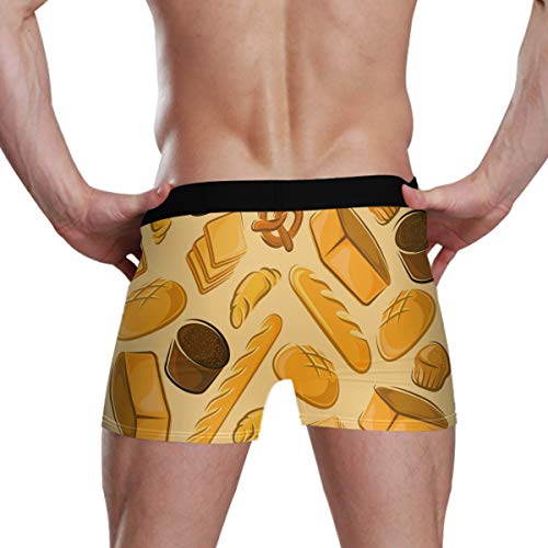 FANTAZIO - Calzoncillos bóxer para Hombre, panadería Fresca y Pasteles, Ropa Interior para Hombre 1 XL