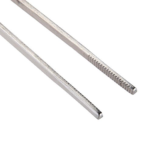Feita - Pinzas extra largas de 380 mm de acero inoxidable