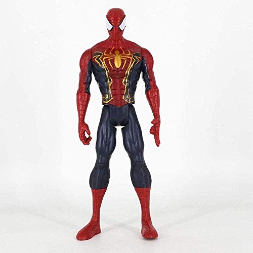FFJD Anime Dibujos Animados Spiderman Juego Personaje Modelo Estatua Alto 30 cm Adorno de Juguete