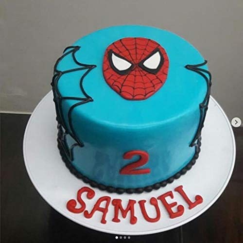 Film Super Hero Spider Face Eyes Spider Web Cookie Cutter Set Made 3D Printed Fondant Cupcake Top Cake Cutter Decorating Tool,Spiderman Eyes 2Inch