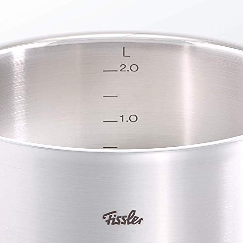 Fissler original-profi collection / Olla de acero inoxidable (6,3 litros, Ø 24 cm), apta para cocinas de inducción, gas, vitrocerámica y eléctricas