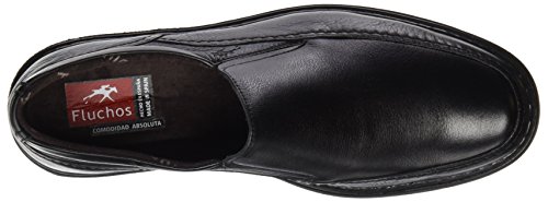 Fluchos- retail ES Spain 9578, Zapatos sin Cordones Hombre, Negro (Black), 42 EU