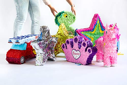 Folat- Pinata Dinosaur-55 cm Piñata, Color verde, Costumes (60932)