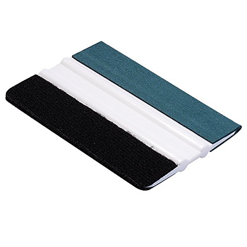 FOSHIO 5 Superior Espátulas con bordes de fieltro para adhesividad Vinilo de Ventana Auto