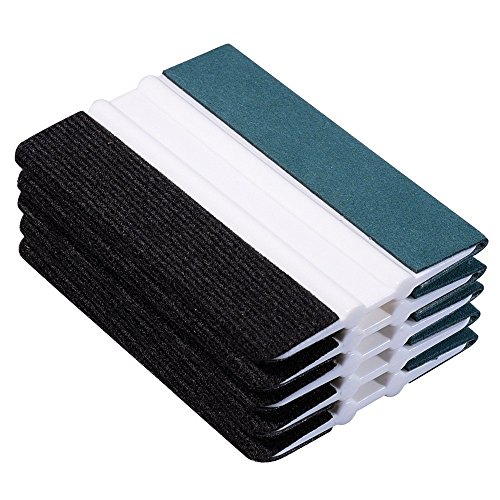 FOSHIO 5 Superior Espátulas con bordes de fieltro para adhesividad Vinilo de Ventana Auto