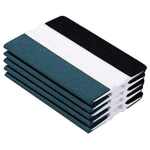 FOSHIO 5 Superior Espátulas con bordes de fieltro para adhesividad Vinilo de Ventana Auto