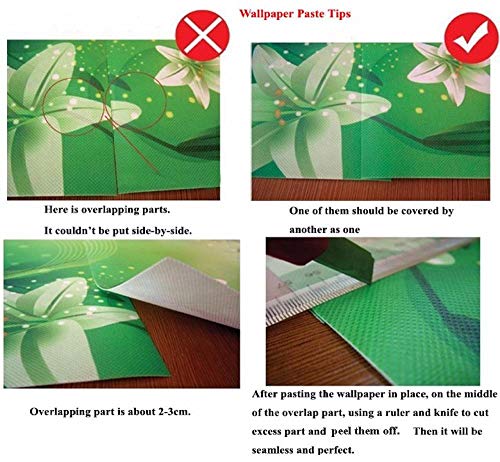 Fotomural Yjlmt Foto Papel Pintado Pegatina Cartel Grande Personalizable Pintura De La Pared Del Fondo Del Paño Del Pájaro De La Flor Pintada A Mano Minimalista Nórdica_250X175 Cm