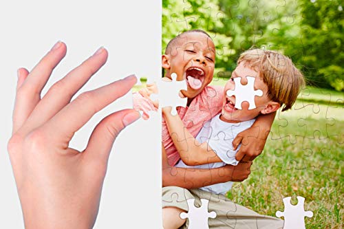 Fotoprix Puzzle de 500 Piezas Personalizado con tu Foto preferida y Texto | 5 Modelos Disponibles | Regalo Original con Foto Personalizada | Tamaño: 34x48 cms