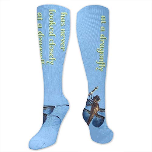 Frambuesas dibujadas a mano Personalidad divertida Calcetín de hombre y mujer Poliéster Vestido largo hasta la rodilla de 19.7"X 3.4" Medias medias Niñas Cosplay Moda Calcetines largos Suave y cómodo