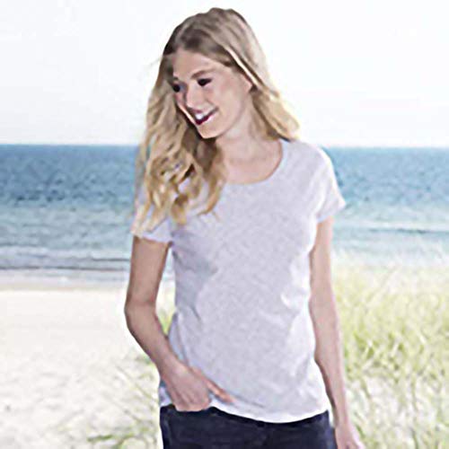 Fruit of the Loom - Camiseta de Ajuste Premium para Mujer (S/Azul eléctrico)