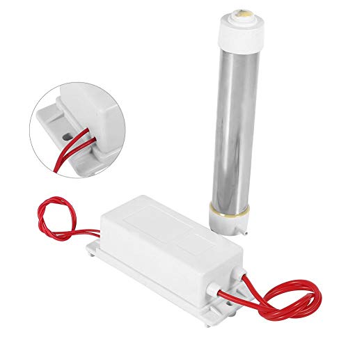FTVOGUE Cuarzo Generador de Ozono Tubo para Agua purificador de Aire Esterilizador Limpiador 3 G 220 V Duradero Ozono generador Ozono Cuarzo Manguera