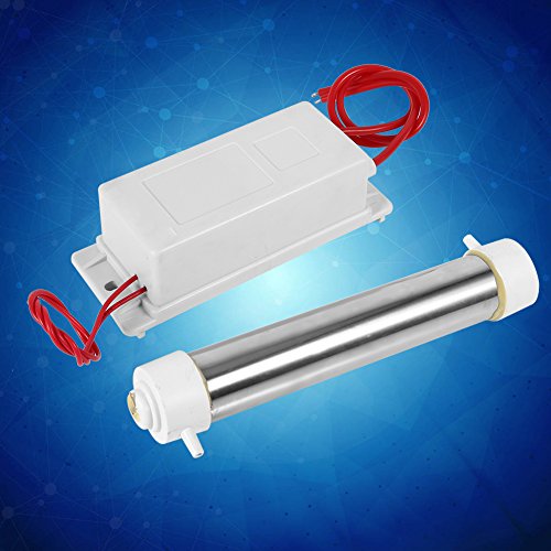 FTVOGUE Cuarzo Generador de Ozono Tubo para Agua purificador de Aire Esterilizador Limpiador 3 G 220 V Duradero Ozono generador Ozono Cuarzo Manguera