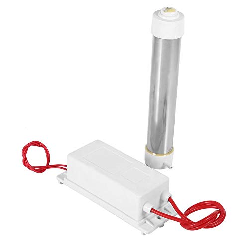 FTVOGUE Cuarzo Generador de Ozono Tubo para Agua purificador de Aire Esterilizador Limpiador 3 G 220 V Duradero Ozono generador Ozono Cuarzo Manguera
