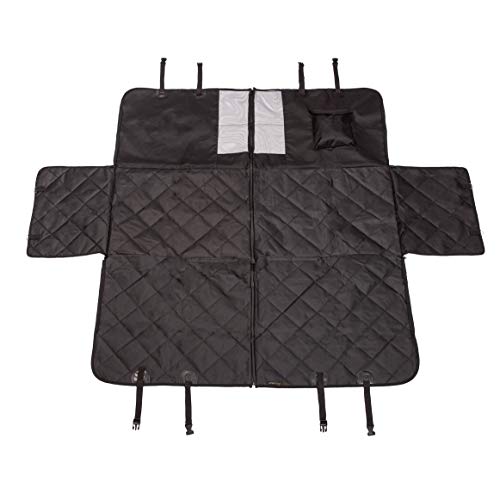 Funda de Asiento de Coche para Perro XXL - Cubierta Acolchada – Talla Universal 165 * 142 * 50 cm
