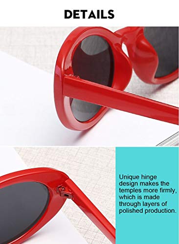 Gafas De Sol Gafas De Sol Ovaladas De Diseñador De Marca para Mujer Gafas De Sol De Ojo De Gato Vintage De Los Años 90 para Mujer Gafas De Sol con Montura Pequeña Gafas De Sol