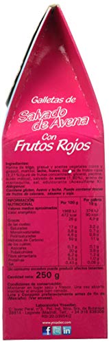 GALLETA AVENA + FRUTOS ROJOS 250 gr
