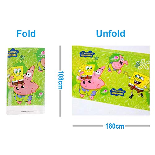 Geenber 84Pcs Spongebob Theme Party Supplies Set Spongebob Birthday Decoration Supply Pack para Spongebob Theme Kids Party Celebration
