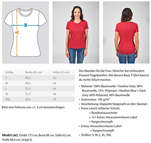 Generic - Camiseta de Manga Corta para Mujer, diseño de Helado Rojo S