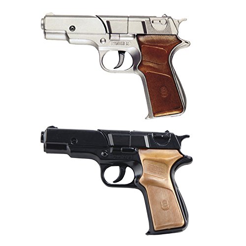 Générique Pistola Panther Metal, 8 tiros, 18 cm